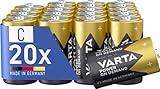 VARTA Batterien C Baby, 20 Stück, Power on Demand, Alkaline, Vorratspack,...