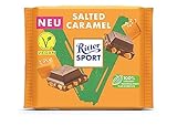 Ritter Sport Vegan Salted Caramel 100 g, Schokolade-Kuvertüre mit knusprigen &...
