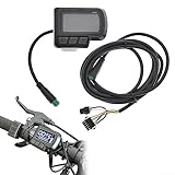 Fahrrad Display Meter, 6pin E-Bike EN06 LCD Display Bedienfeld 24-48V für...