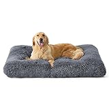 BEDSURE Flauschiges Hundebett Grosse Hunde - 104x74x8 cm Hundebett waschbar für...