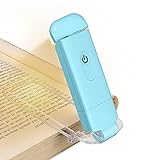 dewenwils Leselampe Buch Klemme, USB Wiederaufladbare Klemmleuchte für Lesen im...