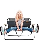 hdg Klappbank Campingbank James tragbar klappbar belastbar bis 150 kg 2 Sitzer...