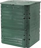 GARANTIA Thermo-King Komposter 600 Liter grün - Komposter Garten,...