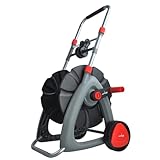 LEHMANN Schlauchwagen mit Verstellbarer Höhe 61-81 cm, für bis zu 45 Meter...