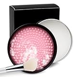 50g Pinselseife mit Pinsel Reinigungsmatte,Pinselreiniger Make Up,Brush...