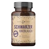 Schwarzer Knoblauch Kapseln 9000 mg Aus 15:1 Extrakt - 180 Kapseln Hochdosiert -...