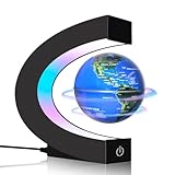 Poojaed Magnetische schwebende Globuslampe mit LED-Lichtern, coole Gadget C...