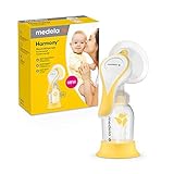 Medela Harmony Handmilchpumpe – Kompaktes Schweizer Design – Manuelle...