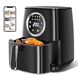 Aigostar Air Fryer 4.2L, Heißuftfritteuse XXL,Heissluft Fritteusen ohne Öl，8...