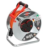 Brennenstuhl Garant S V2 IP44 Kabeltrommel 50m outdoor (Made in Germany, Kabel...
