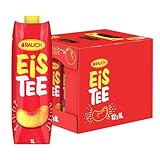Rauch Eistee Peach | Erfrischender Durstlöscher aus Schwarztee und Hagebutte |...