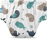 Charlie Banana wiederverwendbare Schwimmwindel – Seally - L (10–16 kgs)