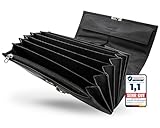 VATERLIEBE Kellner Geldbörse - Weiches Nappa-Leder - Kellnertasche - 6 große...
