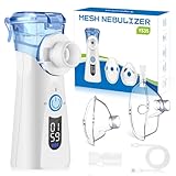 VapoZen Vernebler Inhalator, leise, für Erwachsene und Kinder, digitaler und...