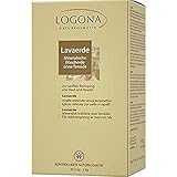 LOGONA Naturkosmetik Lavaerde Pulver, reinigende Tonerde für Haar & Körper,...