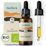 nedura® BIO Orangenöl [100% NATURREIN] - Kaltgepresst aus echten Orangen -...