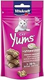 Vitakraft Katzensnack Cat Yums Leberwurst 1x 40g