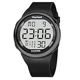 Hearkent Vibrationsalarm Erinnerung Uhr-Armbanduhr mit bis zu 8...