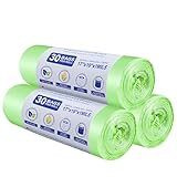 90 Stück Biomüllbeutel Abbaubar Maisstärke Material Bio Müllbeutel...