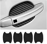 CGEAMDY 4PCS Exterior Car Stickers, Carbon Fiber Protection Film für Autofolie,...