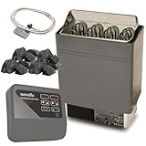 vanvilla Saunaofen Saunaofen 9kw mit externer Steuerung 380V Sauna inkl....