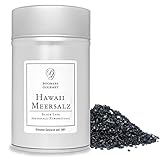 Boomers Gourmet - Hawaii Meersalz 'Black Lava' - Gewürzdose 11,5 cm - 200 g