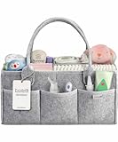 PUTSKA Baby Diaper Caddy Organizer Nursery Basket - A Baby basket gift registry...