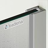 Wandanschlussprofil Dusche 200 cm für 8 mm Glas I Wandprofil Duschwand...