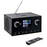 MEDION P85444 2.1 Internetradio mit Subwoofer (DAB+, UKW Radio, Spotify Connect,...