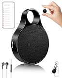 32GB Diktiergerät Mini, Voice Recorder mit Schlüsselanhänger, 1536kpbs Mini...