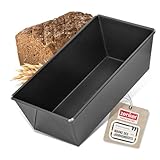 Zenker Brotbackform 30 cm PURE, Königskuchenform mit Antihaftbeschichtung,...
