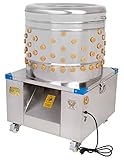 Beeketal 'BRM1800' Geflügelrupfmaschine auf Rollen für Hühner, Enten,...