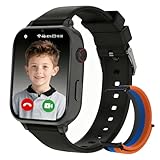 Kinder Smartwatch GPS und 4G Telefon, Kinderuhr mit Videoanruf Voice Chat...