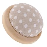 P Prettyia Nadelkissen Pin Kissen mit Holzteller Nähnadeln - Handarbeit Kissen...