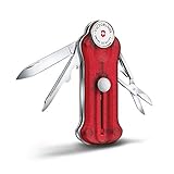 Victorinox, Taschenwerkzeug, Outdoor, Golf Tool, rot transparent, 10 Funktionen,...