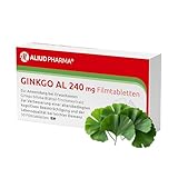 ALIUD PHARMA Ginkgo AL 240 mg, 30 Filmtabletten:...