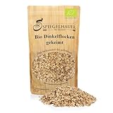 Bäckerei Spiegelhauer Bio gekeimte Dinkelflocken 1 kg I Flocken Dinkel gekeimt...