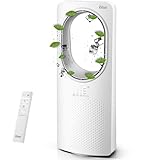 Zilan Turmventilator mit Fernbedienung Aircooler Luftkühler Design...