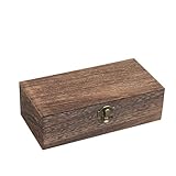MytaYt Natur Holzschachtel Holzbox Mit Deckel Braun Unlackierte Holzkisten Für...