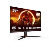 AOC Gaming Q27G2E - 27 Zoll QHD Monitor, 155 Hz, 1 ms MPRT, FreeSync Premium...