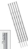 Landkaufhaus Mayer Weidezaunpfahl 156cm (136cm über dem Boden) – 40 Stück...