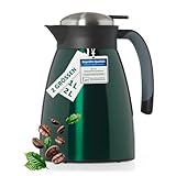 Blumtal Thermoskanne 1l - BPA-freie Teekanne mit Quick Tip Verschluss -...