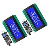 RUIZHI 2 Stück 2004 LCD Display für Arduino Display Modul 20x4 2004 LCD...