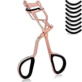 KLIHN - Exklusive Wimpernzange, Eyelash Curler inkl. 8 extra Ersatz-Gummi-Pads -...