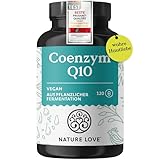 NATURE LOVE® Coenzym Q10 Hochdosiert - 200mg pro Kapsel - 120 vegane Kapseln im...