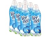 Vernel Frischer Morgen Weichspüler, 204 (6 x 34) Waschladungen, Wäscheduft...