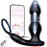 Analplug Sex Spielzeug für Die Männer Anal Dildo Vibrator, Anal Plug Prostata...