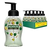 Palmolive Seife Luxury Foam Limette & Passionsfrucht 6x250ml - Schaumseife für...