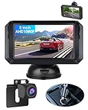 【Exklusiver Stil】 5 Zoll Rückfahrkamera Auto AHD 1080P Rückfahrkamera mit...