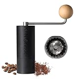 KINGrinder P0 Leichte Manuelle Hand-Kaffeemühle für Mokkakanne, French Press,...